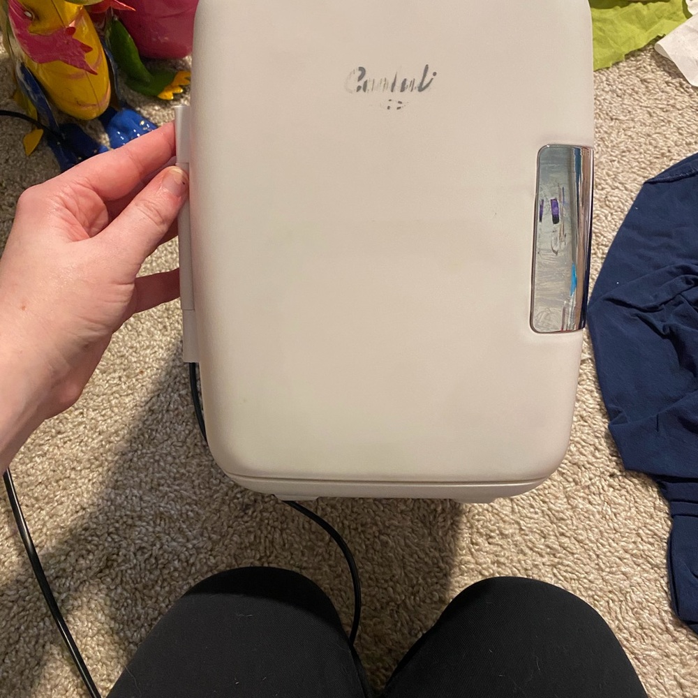 White Compact Mini Fridge